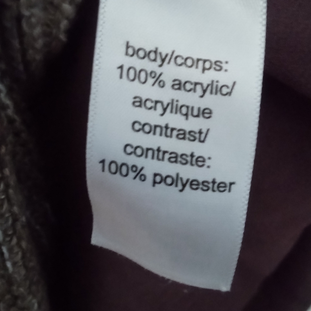 Maurices Brown and Cream Crew Neck Sweater - Picture 3 of 5